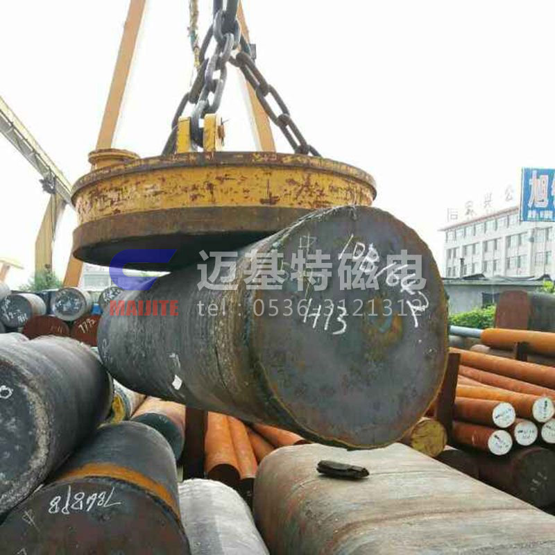 MW03系列吊運鋼坯、板坯用和翻轉(zhuǎn)板坯用起重電磁鐵